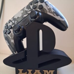 Gepersonaliseerde controllerstandaard met naam voor PS5 en PS4
