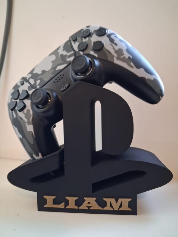 Gepersonaliseerde controllerstandaard met naam voor PS5 en PS4 Gepersonaliseerde controllerstandaard met naam voor PS5 en PS4