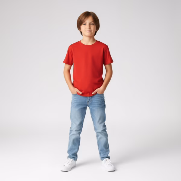 detail gepersonaliseerd-kinder-t-shirt-eigen-ontwerp Kinder T-shirt geschikt voor eigen naam of logo