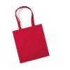 wm261-classic-red Gepersonaliseerde shopper met eigen tekst of ontwerp