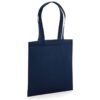 wm261-french-navy Gepersonaliseerde shopper met eigen tekst of ontwerp