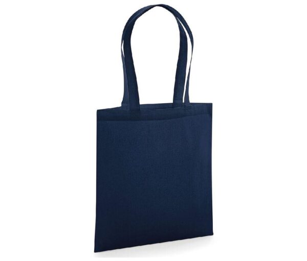 wm261-french-navy Gepersonaliseerde shopper met eigen tekst of ontwerp